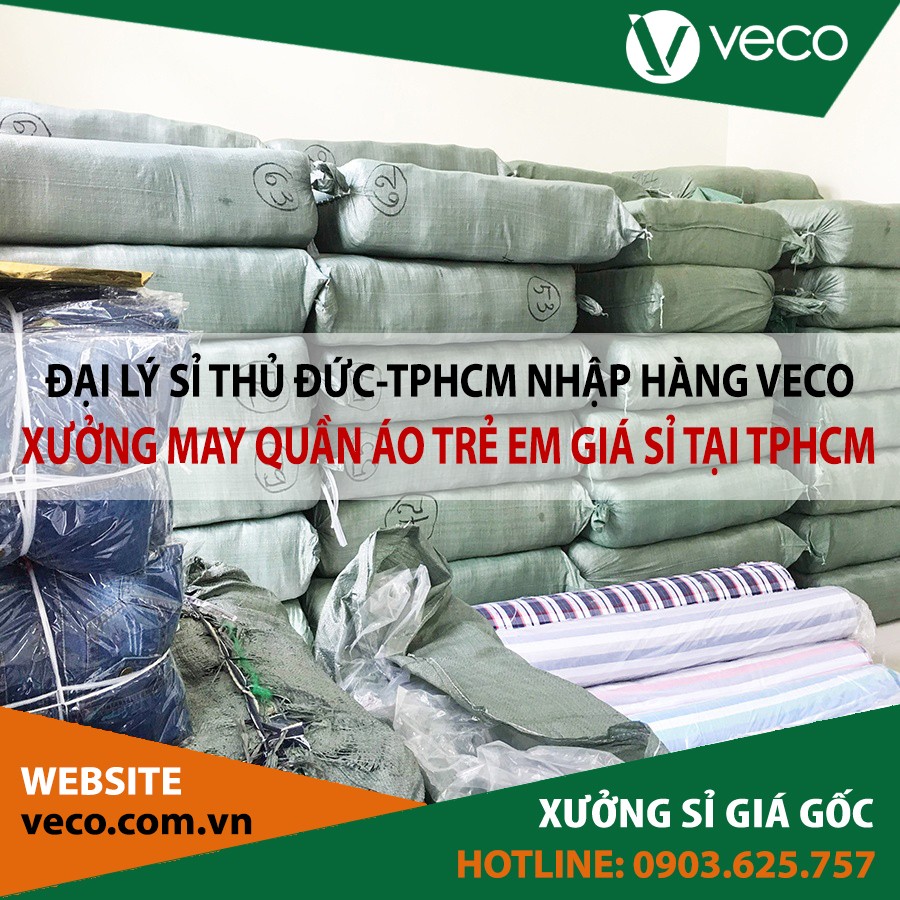 VECO-xưởng may quần áo trẻ em giá sỉ tại tphcm